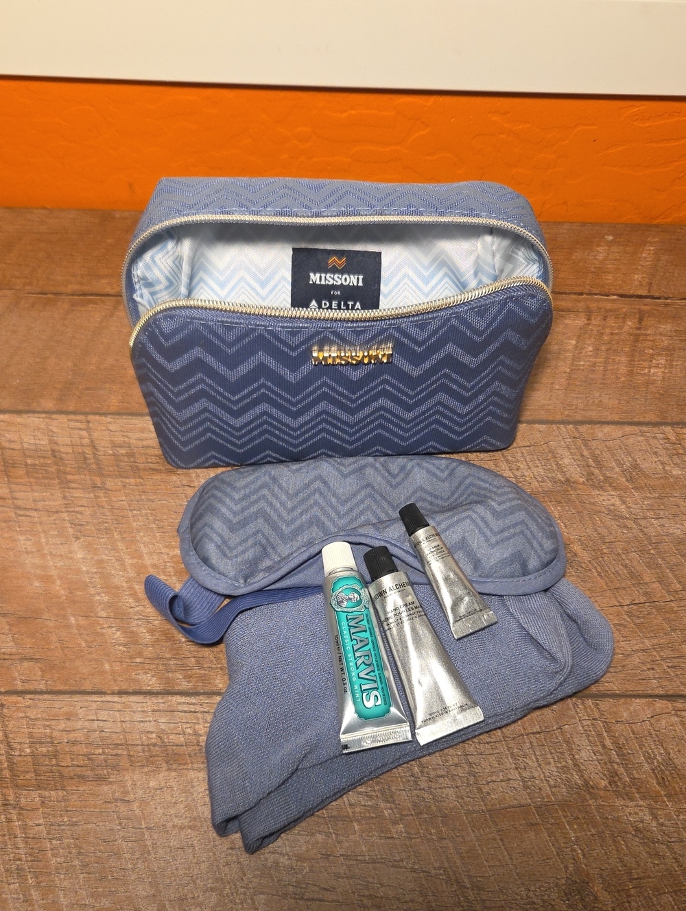 Delta One x Missoni Amenity Kit
